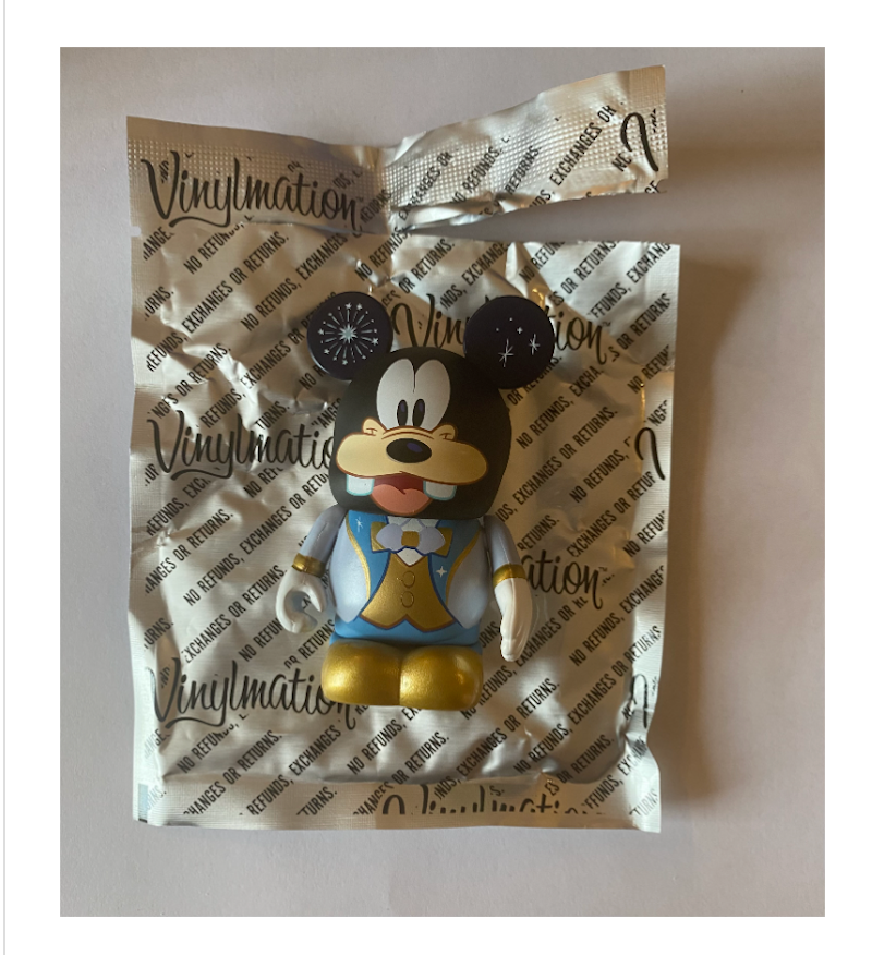 Disney Goofy Vinylmation Walt Disney World 50th Anniversary New Opened Box