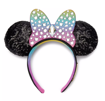 Disney Disneyland 70th Anniversary Minnie Ear Headband for Adults New with Tag