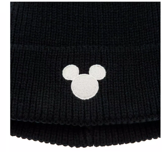 Disney Parks Mickey Icon Knit Beanie for Kids One Size New with Tag