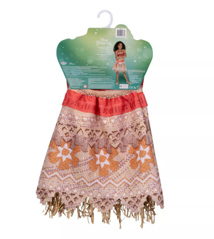 Disney Moana Adventure Dress Size 4-6x New with Tag