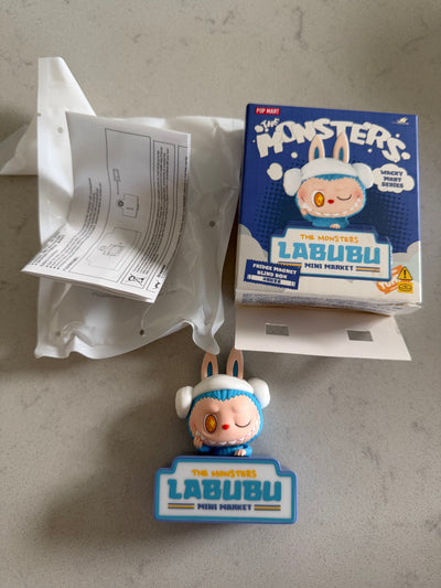 Pop Mart Labubu The Monsters Wacky Mart Cup Noodles Fridge Magnet USA Seller New