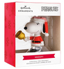 Hallmark Peanuts Snoopy Bell Ringer Christmas Ornament New with Box