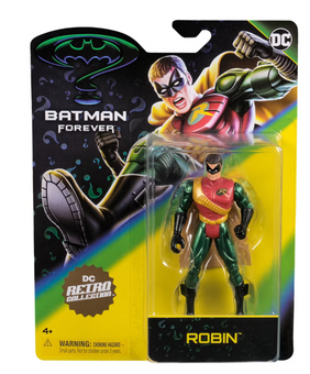 DC Comics Batman Chris O'Donnell as Robin Retro Collection Action Figure Toy New