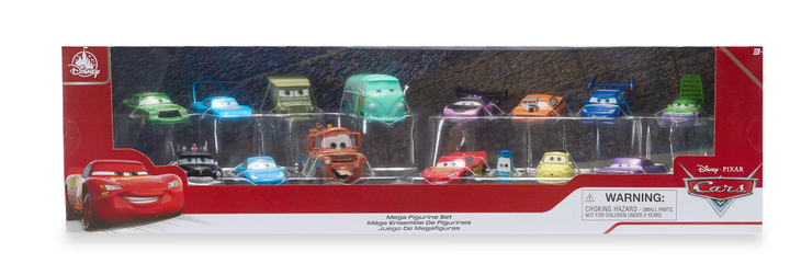 Disney Pixar Cars カーズ　マテル　 7台セット Disney Parks Pixar Cars Mega Figurine Set 17 McQueen Tow Mater