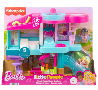 Little People Barbie Beach House Toy New With Box