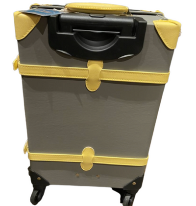 Universal Studios Harry Potter Hufflepuff Faux Leather Suitcase New with Tag