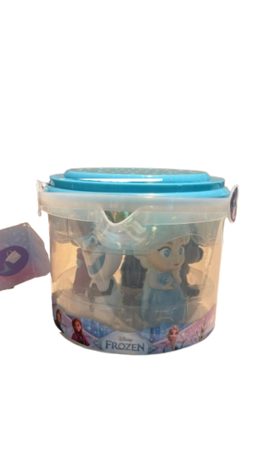 Disney Parks Frozen Anna Elsa Olaf Kristoff Sven Bath Set Toy New with Tag