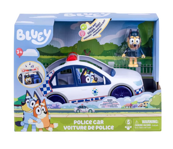 Disney Bluey Police Car Toy New With Tag
