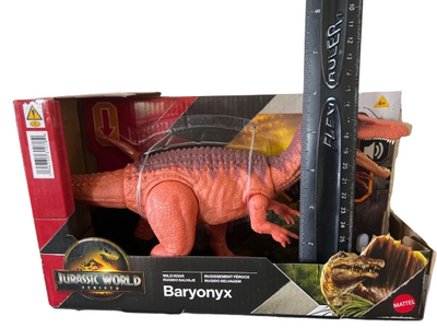 Jurassic World Rebirth Wild Roar Baryony Dinosaur Action Figure Sound 2025 New