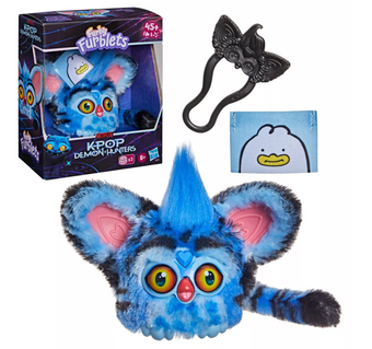 Furby Furblets KPop Demon Hunters Derpy Tiger Mini Electronic Plush Toy New Box