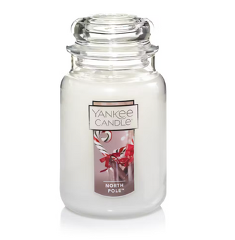 Yankee Candle North Pole 1-Wick Holiday Medium Jar Candle with Lid 14.5 oz New