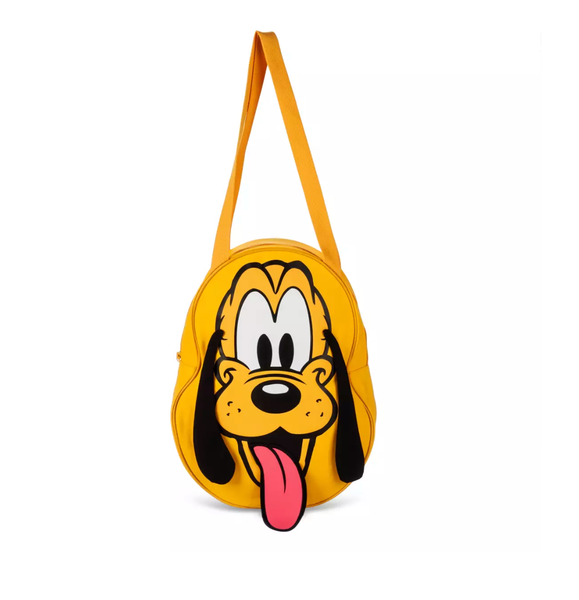 Disney Parks Pluto Big Face Canvas Tote Bag New with Tag