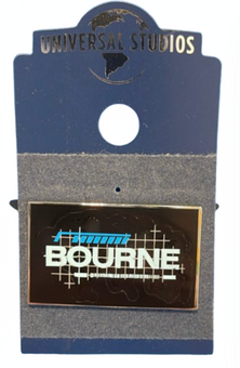 Universal Studios The Bourne Stuntacular Pin New with Card
