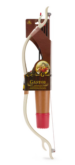 Disney Parks Gaston Bow and Arrow Set, Beauty and the Beast Toy New With Tag