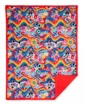Disney Parks Mickey and Minnie Mouse Throw Disney Pride Collection New with Tag