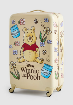 Disney Primark Winnie the Pooh 30" Luggage Suitcase New With Tag