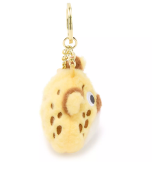 Disney Store Zootopia Clawhauser Face Plush Keychain New with Tag
