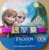 disney frozen elsa anna olaf and sven bracelet with 3 charms new card