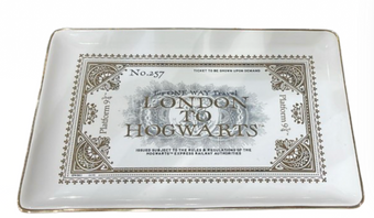 Universal Studios Harry Potter London To Hogwarts Platform 93/4 Tray New W Tag