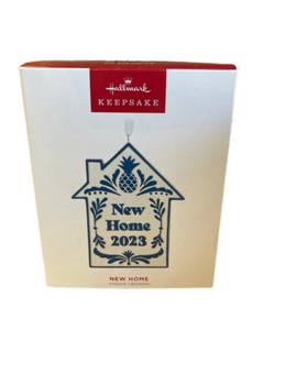 Hallmark 2023 Keepsake New Home Porcelain Christmas Ornament New with Box