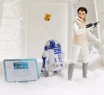 Disney Parks Princess Leia Limited Doll Star Wars Empire Strikes Back 45th New