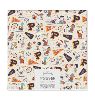Hallmark Peanuts Athletic Club 1000-Piece Jigsaw Puzzle New with Box