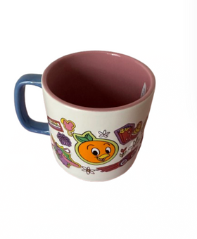 Disney 2025 Magic Kingdom Landmarks Orange Bird Starbucks Coffee Mug New