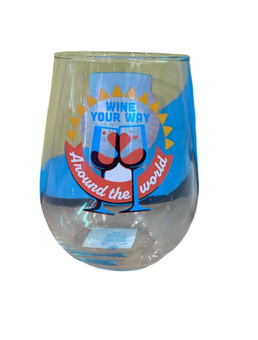 Disney Parks EPCOT Food & Wine Festival 2023 Stemless Glass New