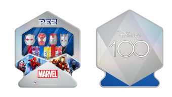 Disney 100 Marvel PEZ Dispenser and Refills Set of 4 New Sealed