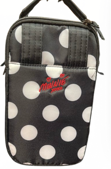 Disney Parks Minnie Mouse Lug Black XOXO Bag New With Tag