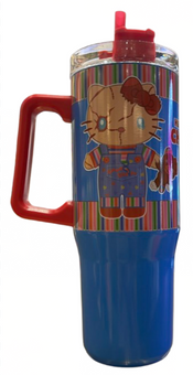 Universal Studios Hello Kitty Chucky Tumbler with Lid New With Tag
