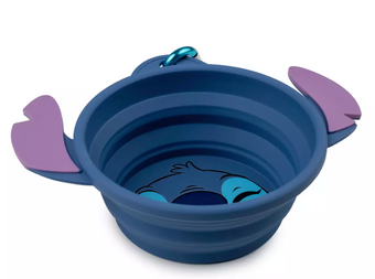 Disney Parks Stitch Collapsible Portable Pet Bowl, Lilo & Stitch New With Tag