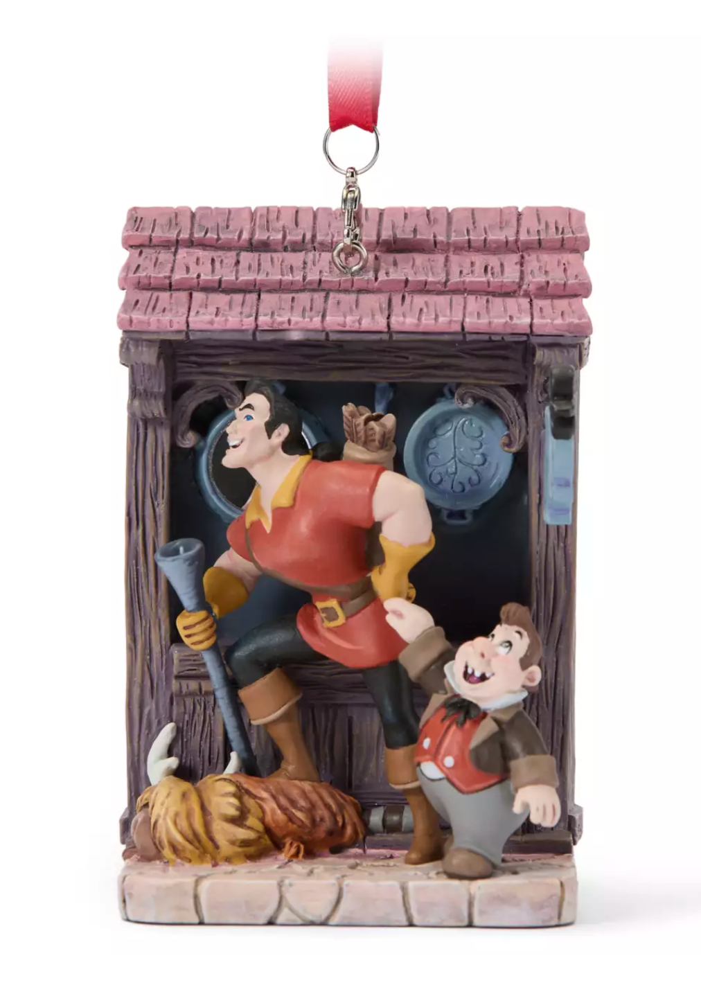 Disney Gaston and LeFou Sketchbook Christmas Ornament Beauty and the Beast New