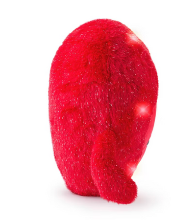 FAO Schwarz 12" Valentine Red Glow Brights Heart Plush New with Tag