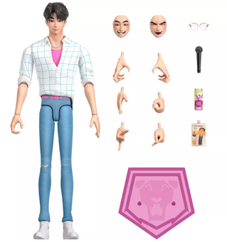 KPop Demon Hunters Saja Boys Jinu 6.7" Action Figure & Accessories New With Box
