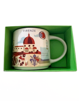 Starbucks You Are Here Collection Firenze Italy Ceramic Coffee Mug New with Box