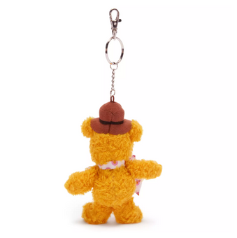 Disney Parks The Muppets Fozzie Bear Plush Keychain Bag Charm New with Tag