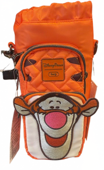 Disney Parks Winnie the Pooh Tigger Lug WDW Water Bottle Holder Bag New with Tag