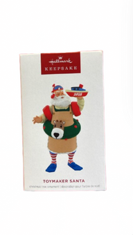 Hallmark 2025 Keepsake Toymaker Santa Christmas Ornament New with Box