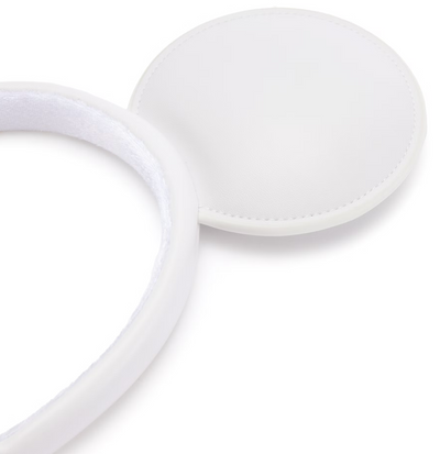 Disney Parks Mickey Mouse White Ear Headband for Adults New With Tag