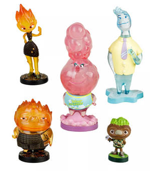 Disney Pixar Elemental Figurine Playset 5pc Toy New With Box