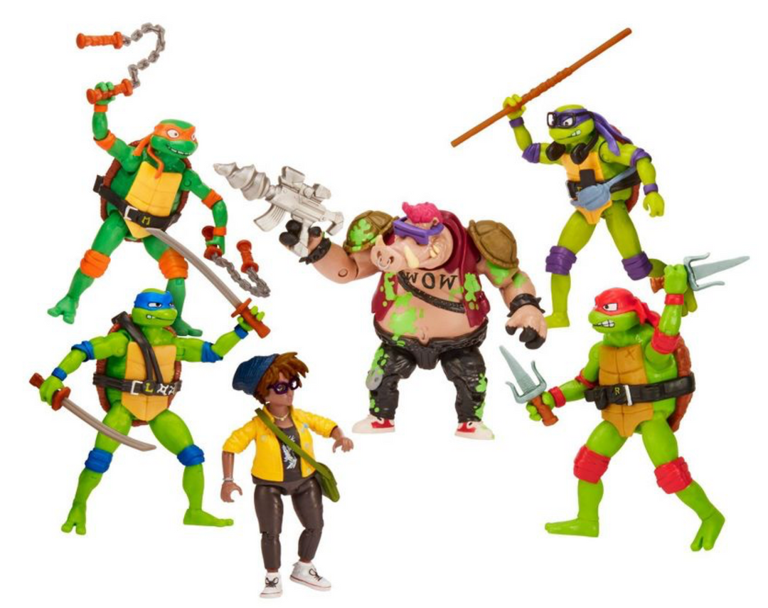 ティート　トントンミー　モヤンチーノ　セット Teenage Mutant Ninja Turtles Mayhem Ooze Cruisin' Action Figure