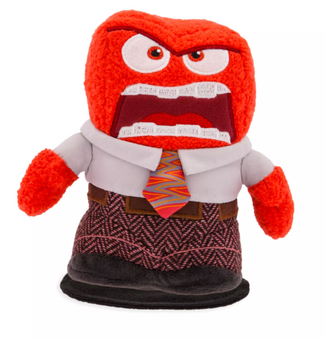 Disney Parks Anger Magnetic Shoulder Plush – Inside Out 2 Mini 5'' New With Tag