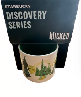 Starbucks Discovery Series Wicked Emerald City Ceramic Coffee Mug New with Box