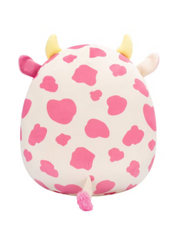 Squishmallows Valentine 12" Evangelica Pink Spotted Cow Heart Nostrils Plush New