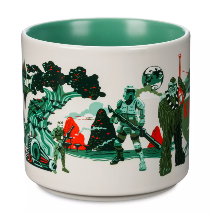 Disney Parks Starbucks Discovery Series Star Wars Kashyyyk Mug New