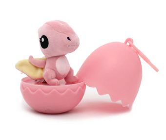 Universal Studios Jurassic Park Glow Hatchers Dinosaur Plush Toy Pink New W Tag