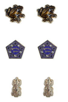 Universal Studios Harry Potter Chocolate Frog Earring Set New With Tag