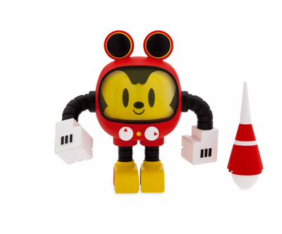 Disney Parks Mickey Vinyl Figure by Eric Tan with 1 Piece of Rocket New with Box