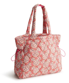 Vera Bradley Disney Original Tote Mickey Mouse Kaleidoscope Pink New With Tag